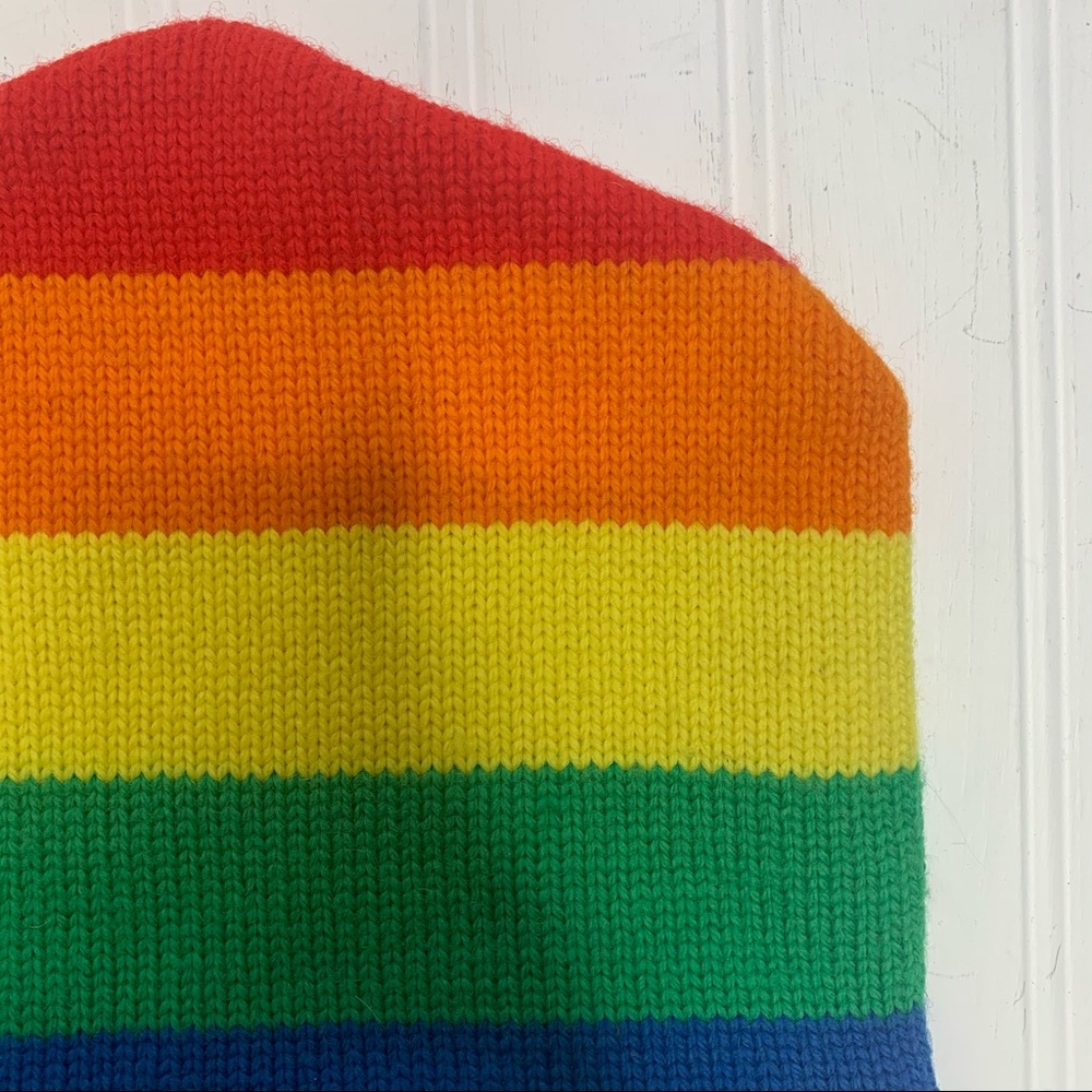 Colorful 100% Wool Beanie - Picture 9 of 13